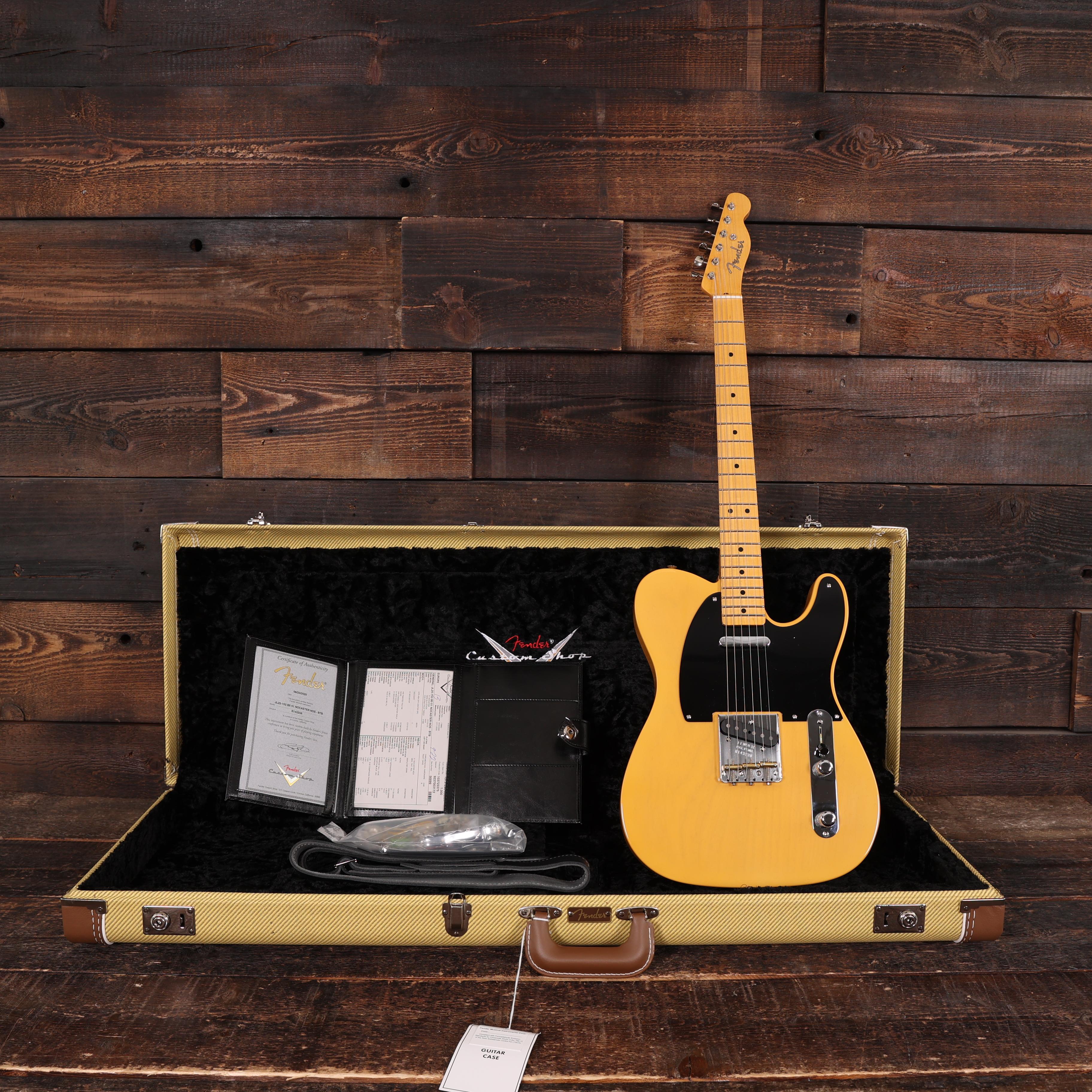 Fender Custom Shop '51 Nocaster NOS in Butterscotch Blonde